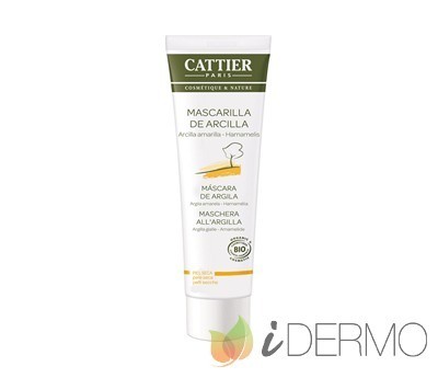 MASCARILLA FACIAL DE ARCILLA AMARILLA PIEL SECA